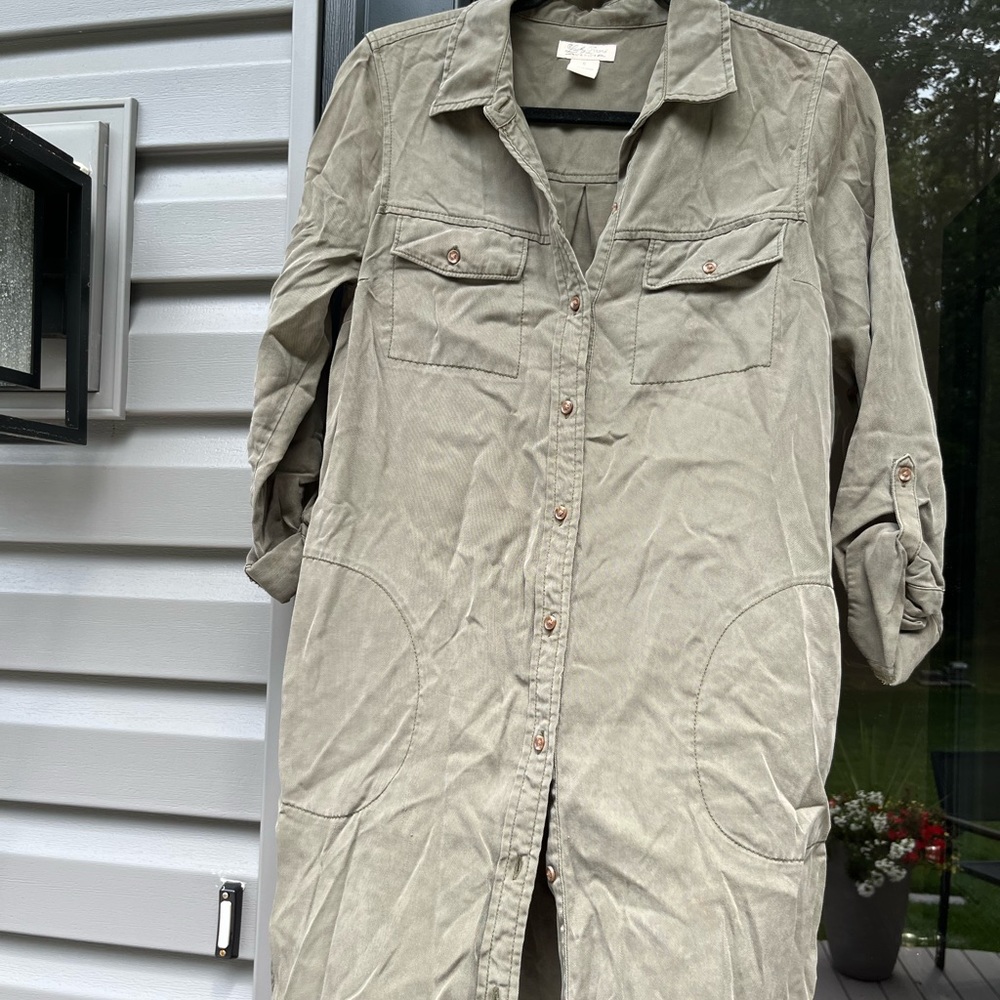 Lucky Brand button down dress